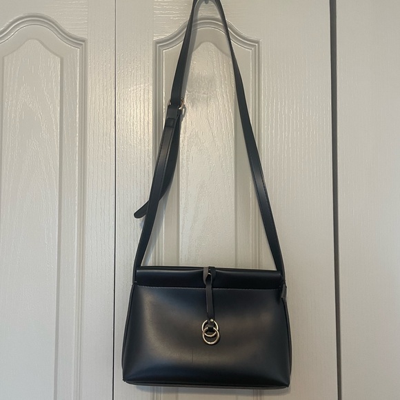 Genuine Leather Crossbody Bag - Picture 1 of 2
